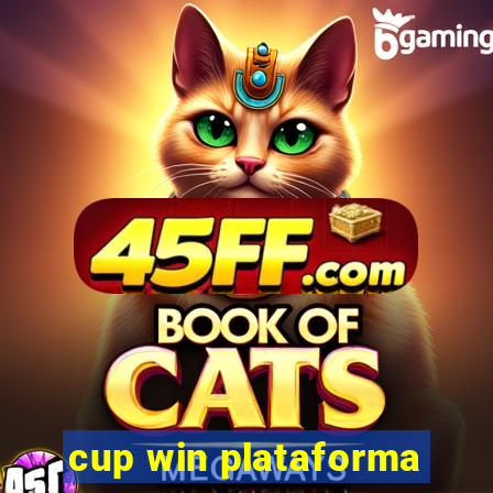 cup win plataforma